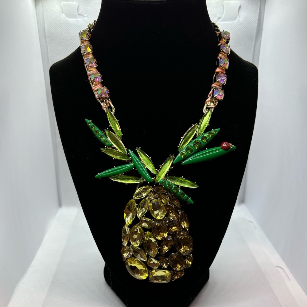 Pineapple Betsey Johnson Necklace